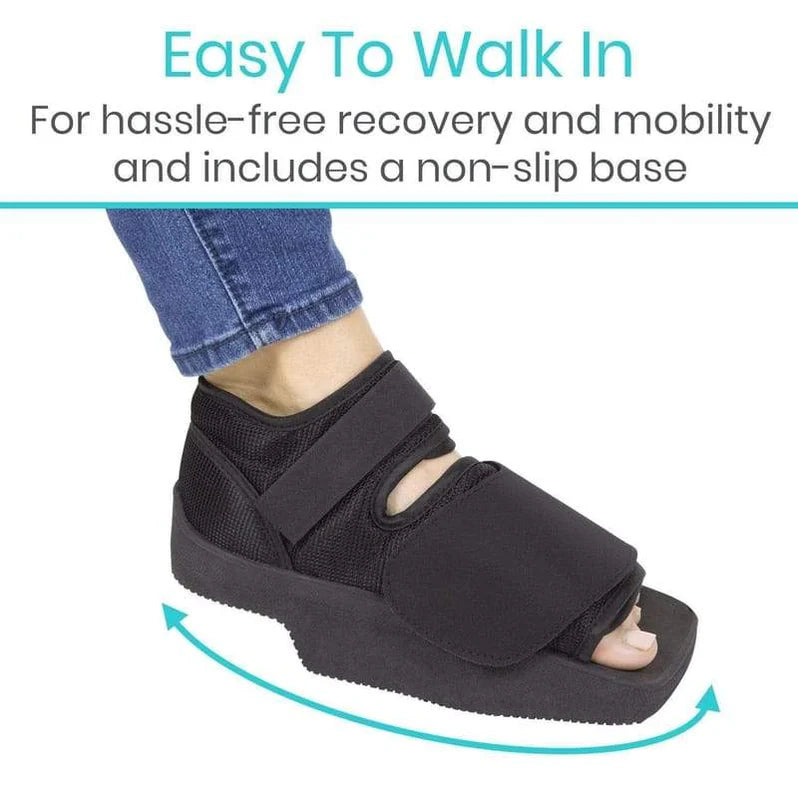 Zapato para eliminar presión en talón