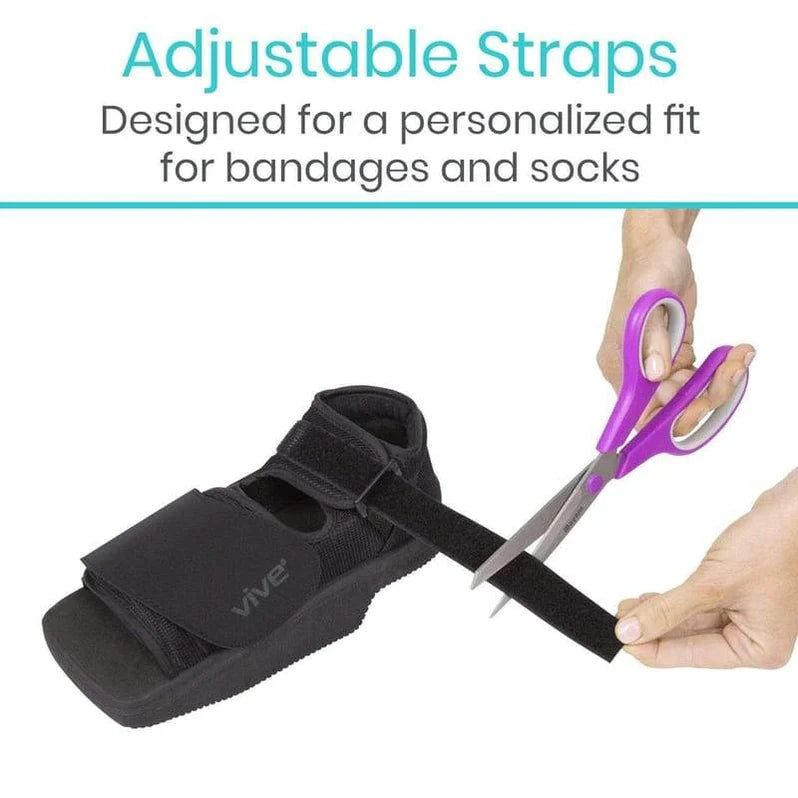 Zapato para eliminar presión en talón