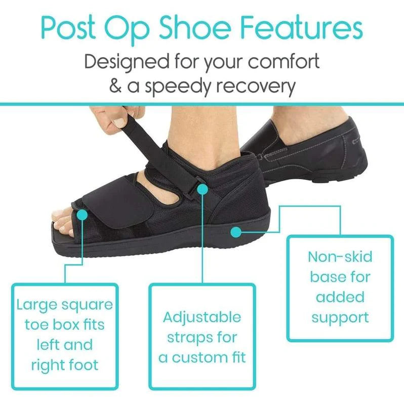 Zapato Post-Operatorio y Post-Lesión